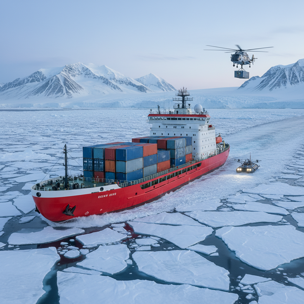 фото Контейнерные перевозки в Арктике: вызовы и решения